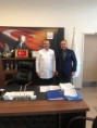 Yüksek İhtisas Hastanesi Başhekimi Dr. Erkan Tolga Demirel’e Ziyaret